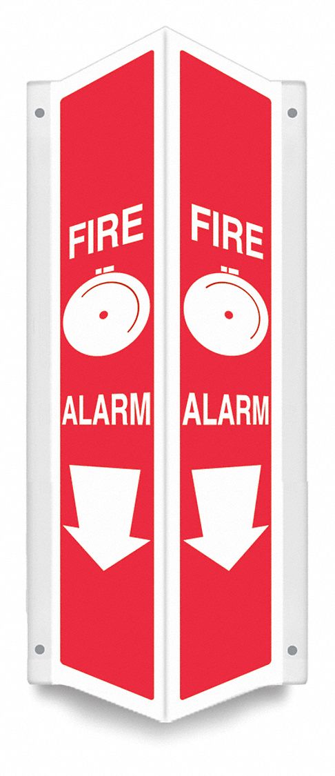 Safety Sign 24 in x 7 1/2 in PETG