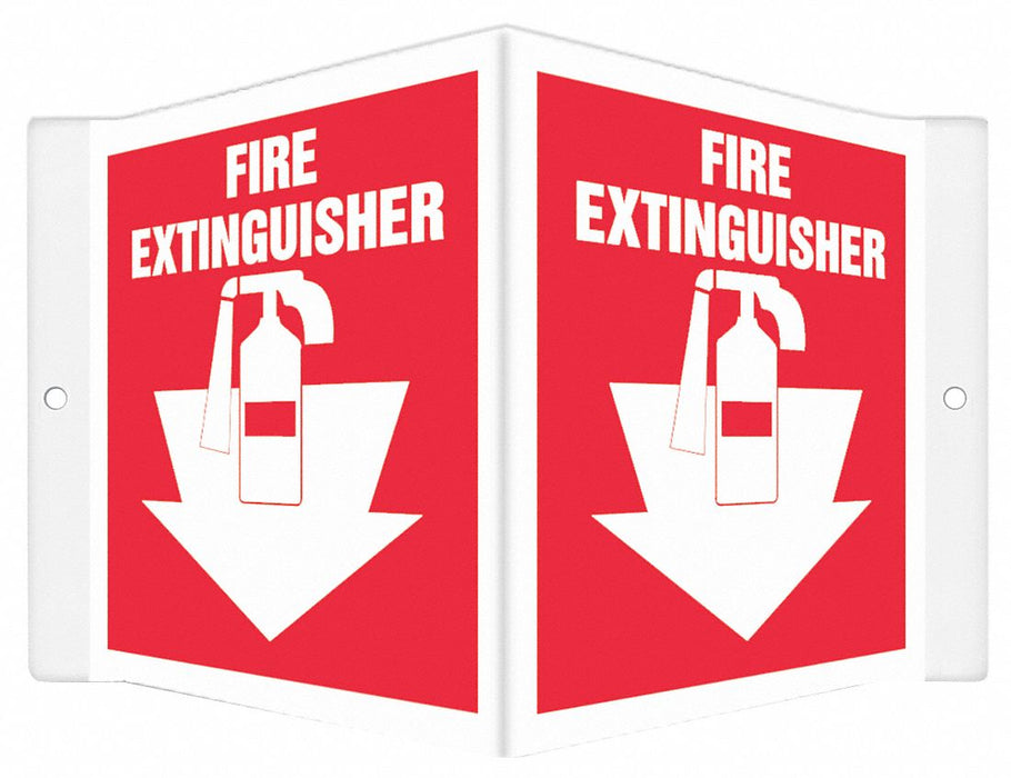 Safety Sign 6 in x 8 1/2 in PETG