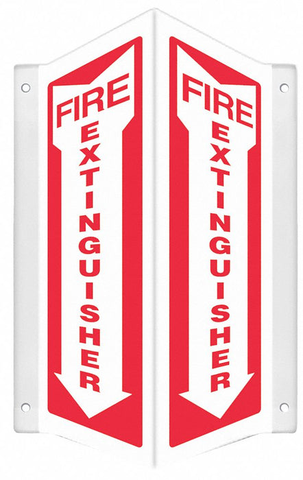 Safety Sign 12 in x 7 1/2 in PETG