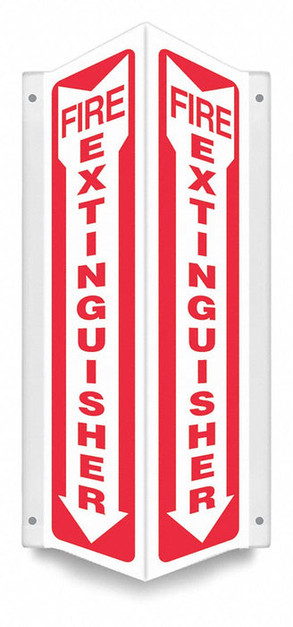 Safety Sign 18 in x 7 1/2 in PETG
