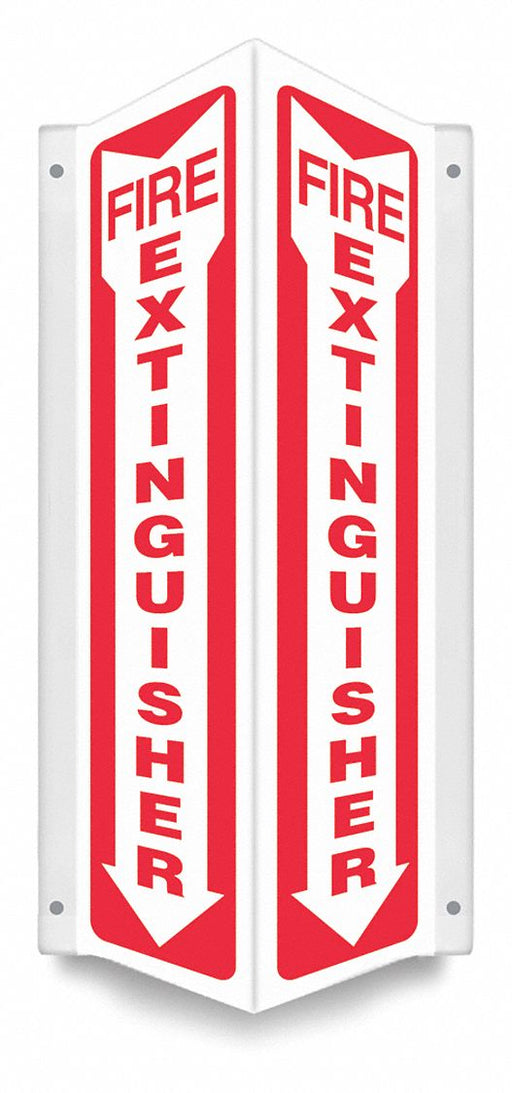 Safety Sign 18 in x 7 1/2 in PETG