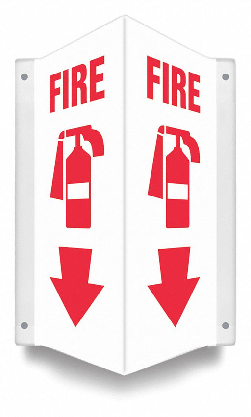 Safety Sign 12 in x 7 1/2 in PETG