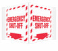 Safety Sign 6 in x 8 1/2 in PETG