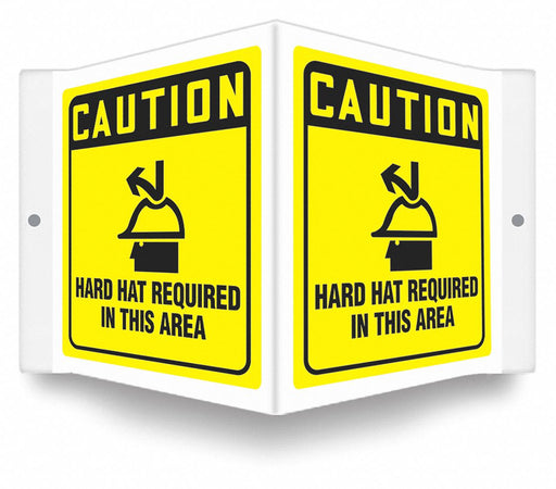 Safety Sign 6in x 8.5in PETG