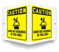 Safety Sign 6in x 8.5in PETG