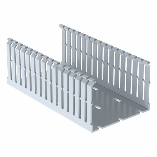 WIRE DUCT NARROW SLOT GRAY 4.25 W X 4 D