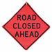 Traffic Sign 48 in x 48 in Orange