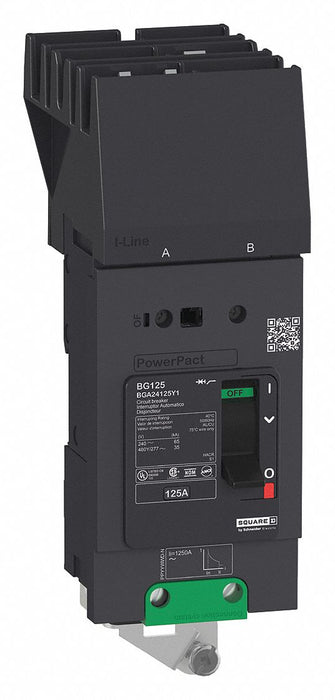 Circuit Breaker 125A 2P 525VAC BGA