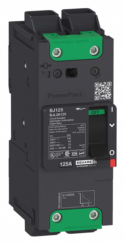 Circuit Breaker 50A 2P 525VAC BGL
