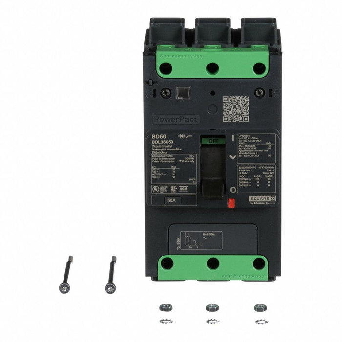Circuit Breaker 50A 3P 525VAC BDL