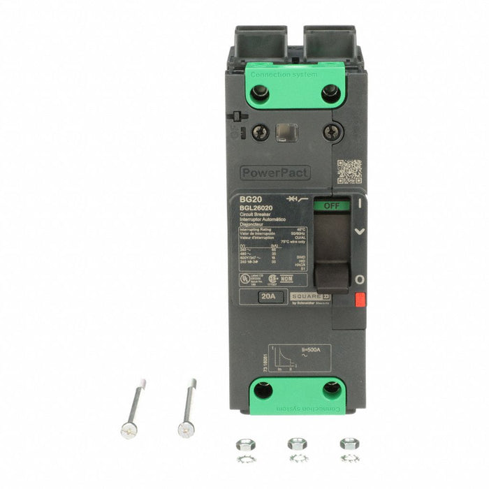 Circuit Breaker 20A 2P 525VAC BGL