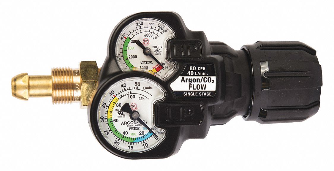 VICTOR 1 Stage Flow Gauge Regulator