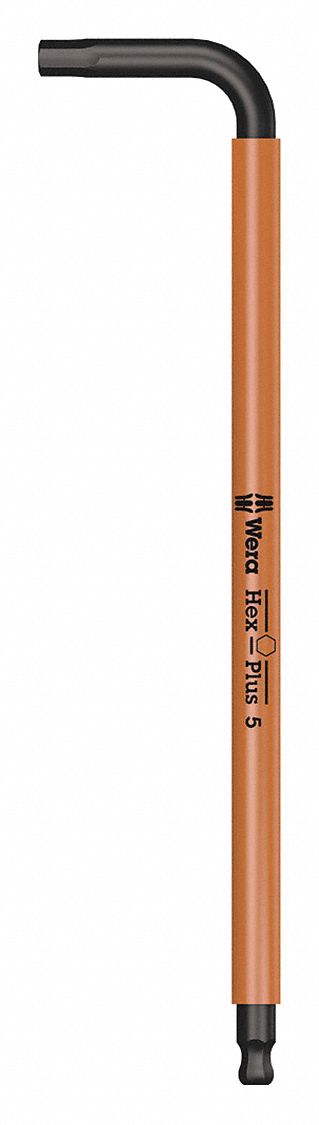 Ball End Hex Key Metric 5mm Tip Size