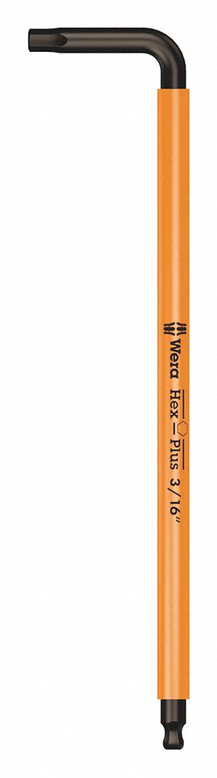 Ball End Hex Key SAE 3/16 Tip Size