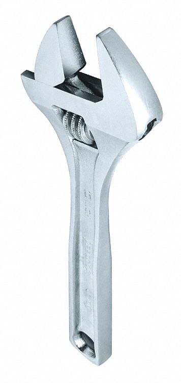 Adj. Wrench Alloy Steel Chrome 10 