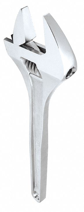 Adj. Wrench Alloy Steel Chrome 18 