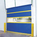 M9494 Curtain Door 22 oz Coated PVC 9 ft H