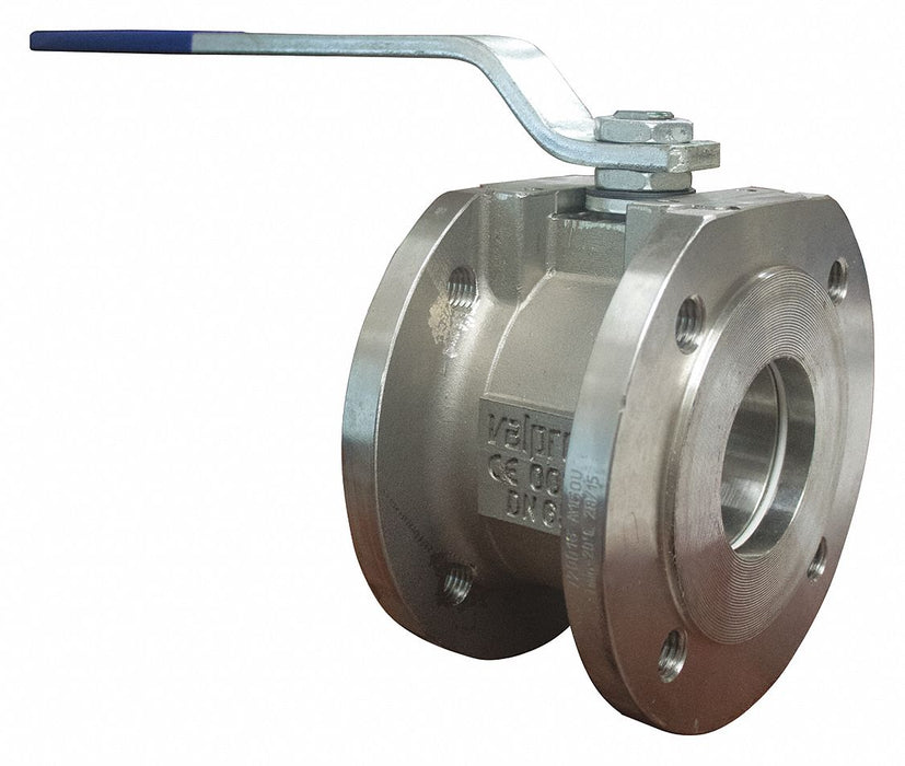 Manual 2-Way Ball Valve Flange 316 SS