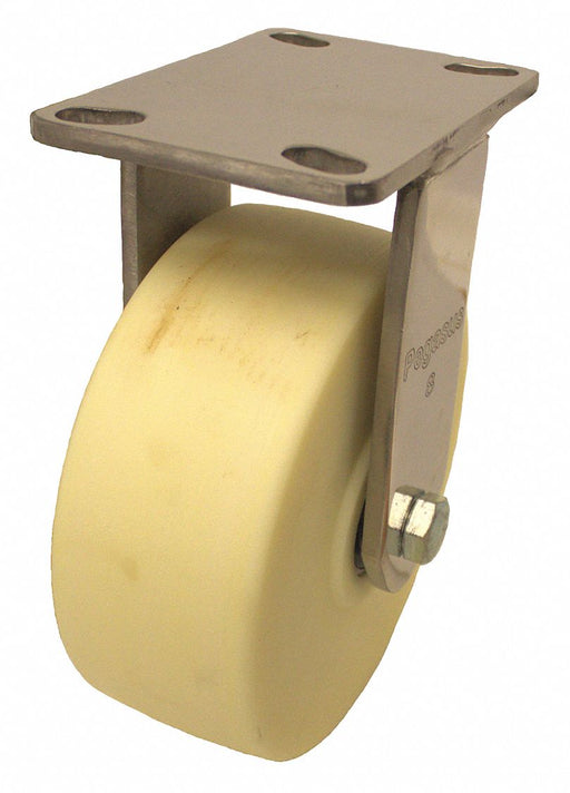 Plate Caster Rigid Nylon 10 1/8 H