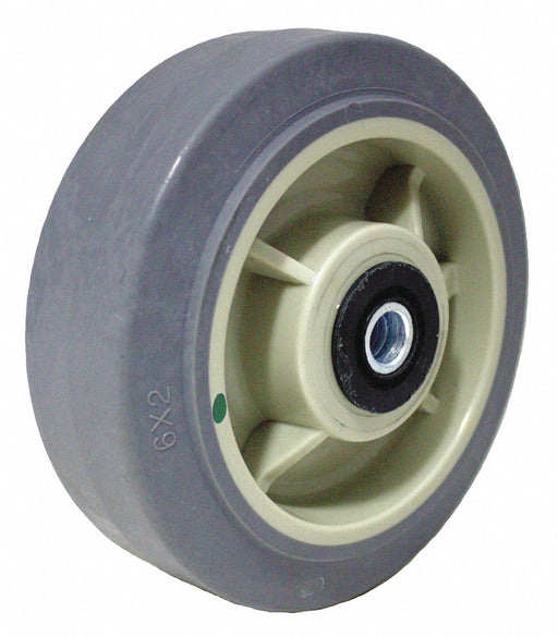 Caster Wheel 4 dia 300 lb Gray