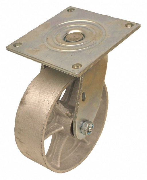 Plate Caster Swivel Iron 9 1/2 H