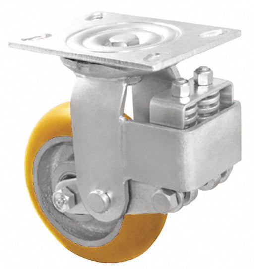 Plate Caster Rigid Polyurethane 10 1/2 H