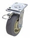 Plate Caster Swivel Rubber 5 5/8 H