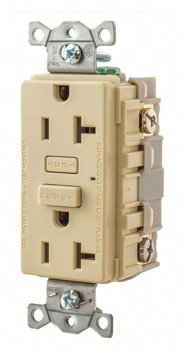 GFCI Receptacle Self-Testing 2 Poles