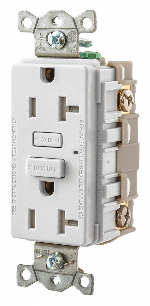 GFCI Receptacle Self-Testing 2 Poles