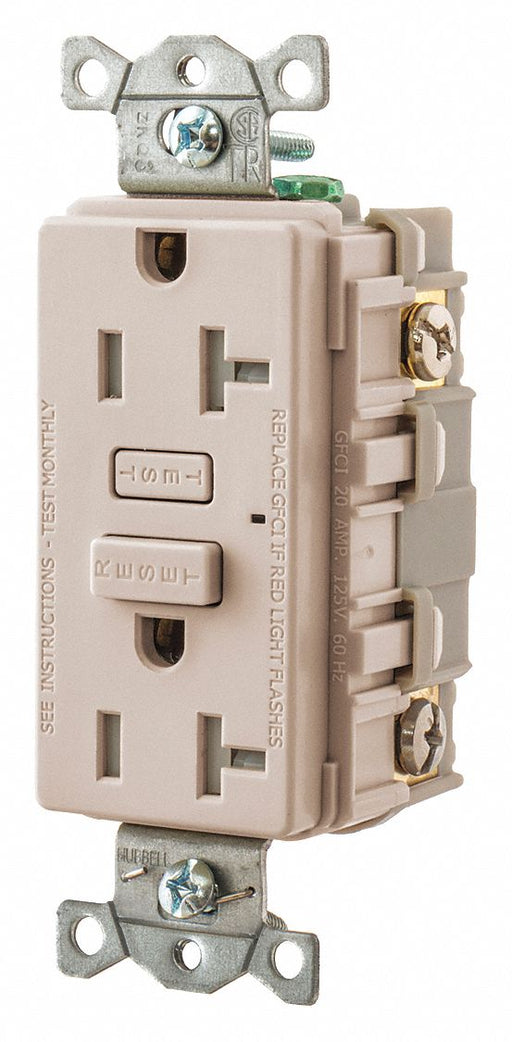 GFCI Receptacle Self-Testing 2 Poles