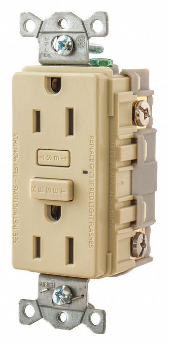 GFCI Receptacle Self-Testing 2 Poles