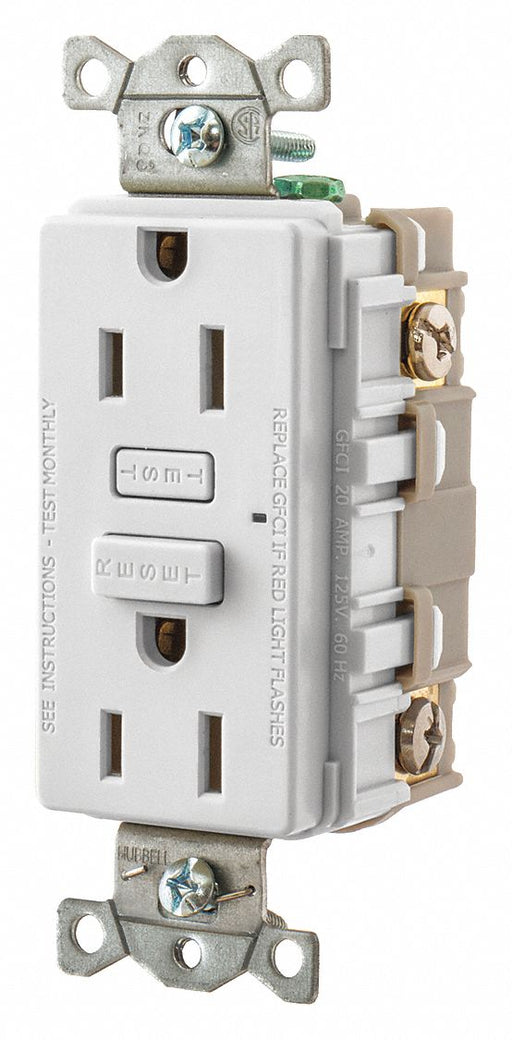 GFCI Receptacle Self-Testing 2 Poles