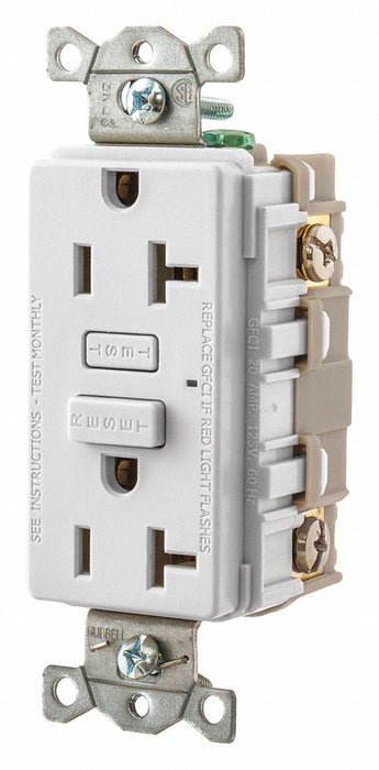 GFCI Receptacle Self-Testing 2 Poles