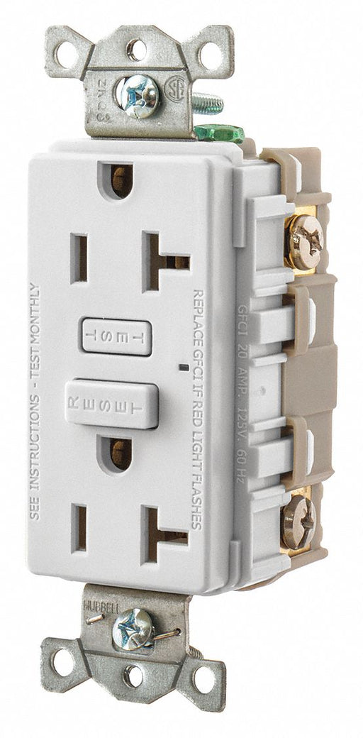 GFCI Receptacle Self-Testing 2 Poles