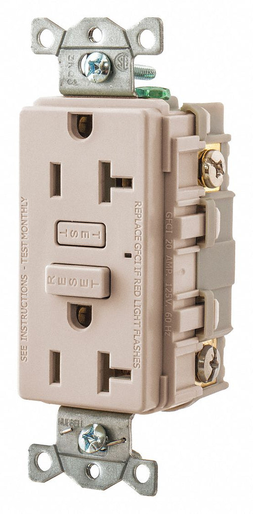 GFCI Receptacle Self-Testing 2 Poles
