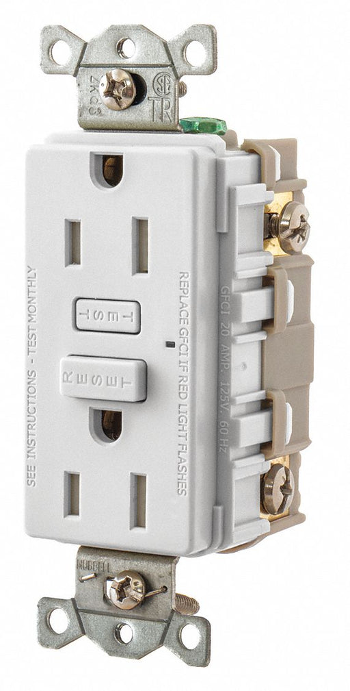 GFCI Receptacle Self-Testing 2 Poles