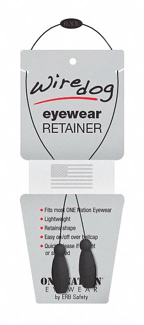 Eyewear Retainer Black Slip On 16-1/2 L