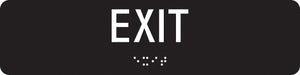 ADA Braille Facility Sign 2x8in Acrylic