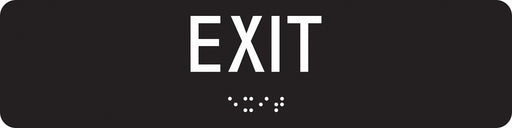 ADA Braille Facility Sign 2x8in Acrylic