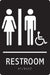 ADA Braille Facility Sign 9x6in Plastic