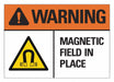 Warning Sign 7inx10in Non-PVC Polymer