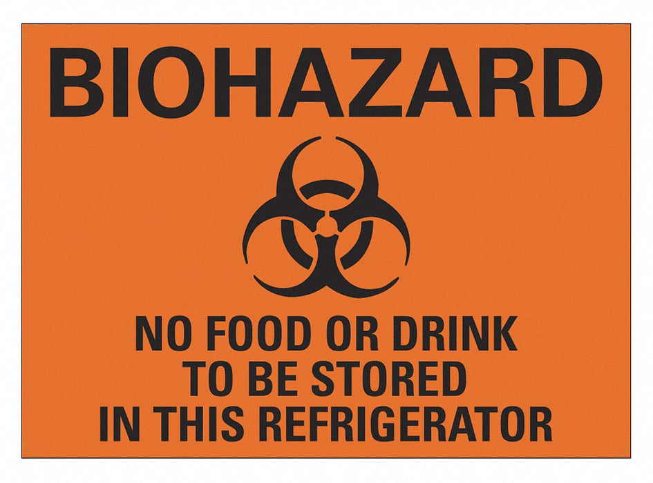 Caution Sign 7in x 10in Non-PVC Polymer
