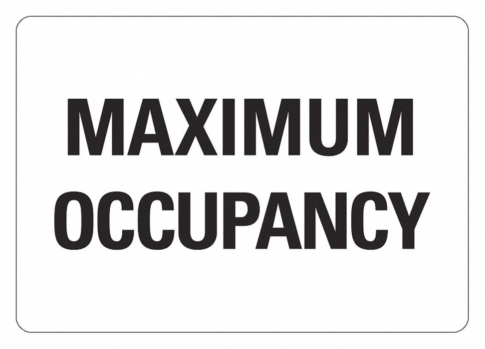 Office and Facility Sign 7x10in Aluminum