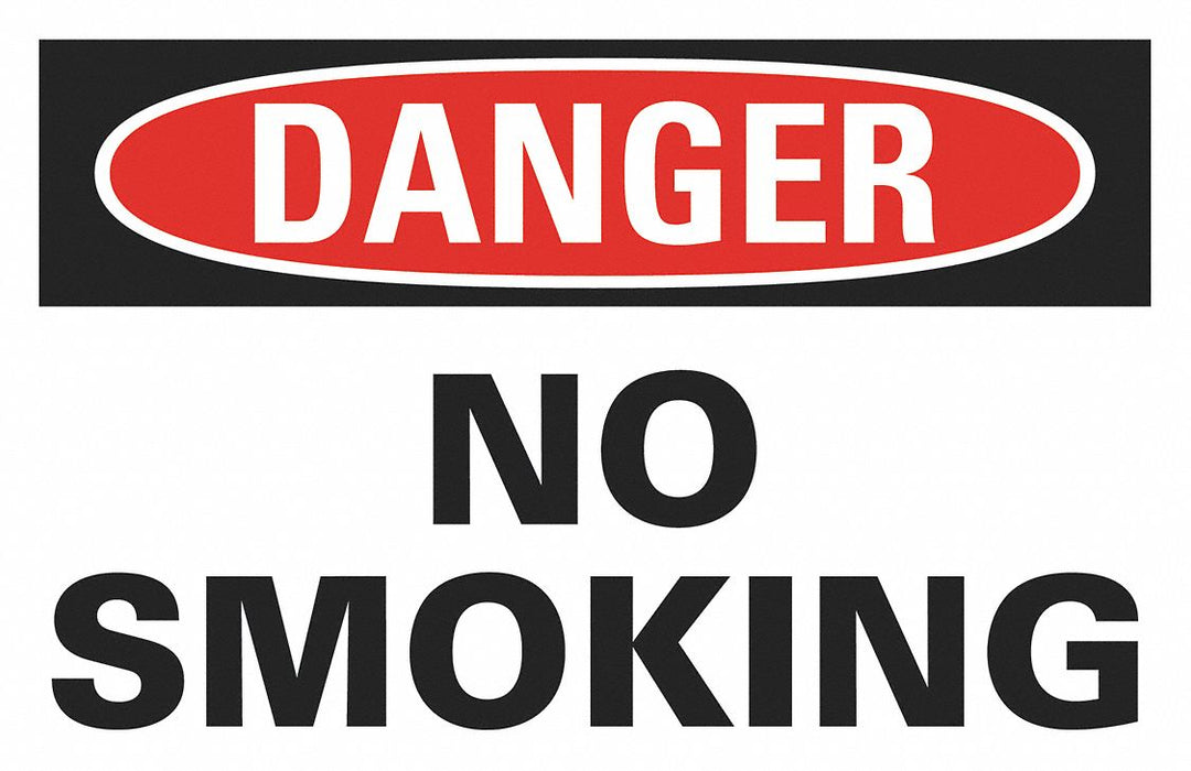 Danger Sign 7 inx10 in Non-PVC Polymer