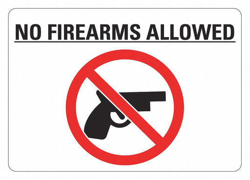 Security Sign 7x10in Reflective Sheeting