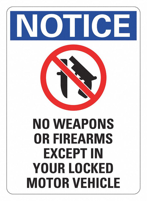 Security Sign 10x7in Rflctv Sheeting PK2