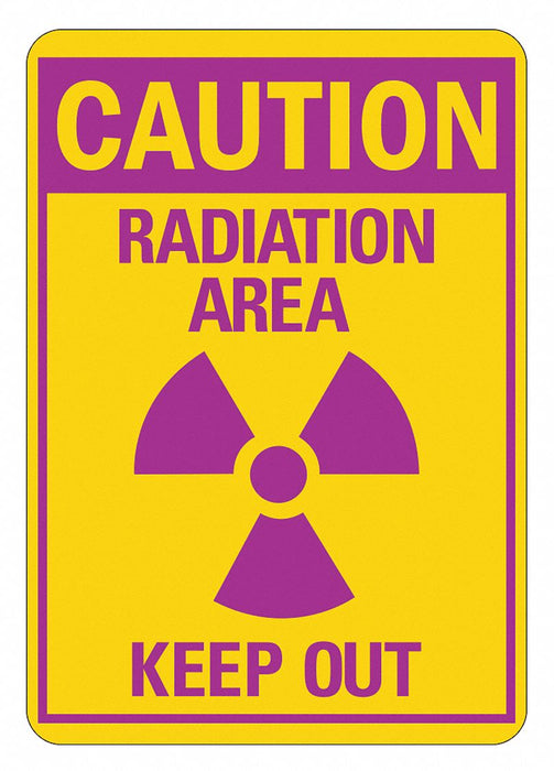 Security Sign 10 inx7 in Aluminum