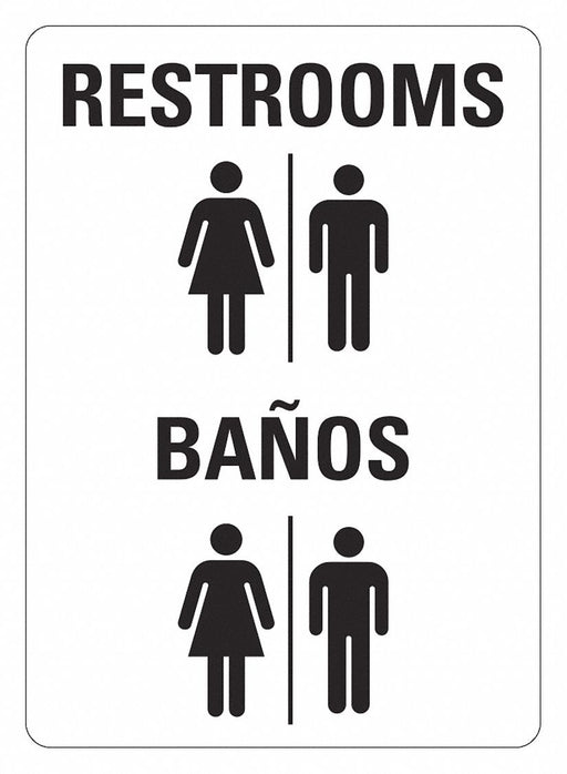 Office and Facility Sign 14x10in Plastic