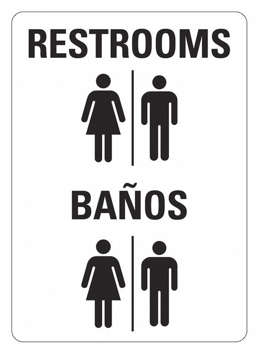Office and Facility Sign 14x10in Plastic