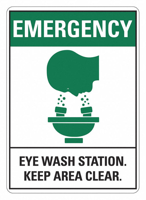 Office and Facility Sign 14x10in Plastic